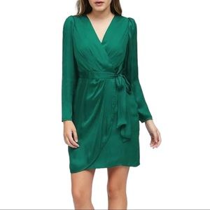NWT Banana Republic Green Wrap Dress